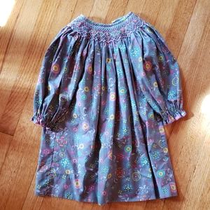 Le' Za Me 4T Smocked long sleeve dress